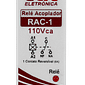 Relé Acoplador Interface 110V - 127V com 1 Contato Reversível