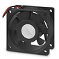 Ventilador Axial 60x60mm Plástico 24Vdc Industrial Ventilador Axial 60x60mm Plástico 24Vdc Industrial