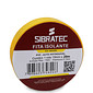 Fita isolante Amarela 19mm x 20 Metros Antichamas Fita isolante Amarela 19mm x 20 Metros Antichamas