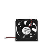 Ventilador Axial 80x80mm Plástico 24Vdc Industrial