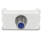 Conector Fêmea Coaxial Suporte Trilho Din - TWCX Conector Fêmea Coaxial Suporte Trilho Din - TWCX