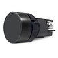 Botão de Impulso Preto 1NA+1NF Monobloco Plástico 22mm - XB2-EA125PT