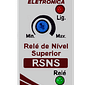 Relé de Nível Superior 24V Controle de Enchimento 2 ou 3 Eletrodos - RSNS