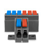 Conector Emenda Derivação Rápida 2 Entradas 6 Saídas Cabo até 4mm² Corrente máx. 41A - KV426