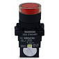 Botão de Impulso Vermelho 1NF Iluminado 220V Plástico 22mm - EW3461 Botão de Impulso Vermelho 1NF Iluminado 220V Plástico 22mm - EW3461