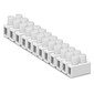 Borne Sindal Barra Terminal para Cabo 10 a 16mm² 12 Vias - TBS-60A Borne Sindal Barra Terminal para Cabo 10 a 16mm² 12 Vias - TBS-60A