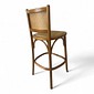 Banqueta Luxemburgo Cor Mel Assento Rattan