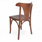 Cadeira Itália Madeira Maciça Ergonômica Castanho