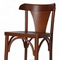 Banqueta Itália Madeira Maciça Ergonômica Castanho