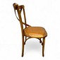 Cadeira Espanha Mel Assento Em Madeira Maciça Estofado Itapema Camel