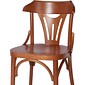 Cadeira Angra Ergonômica Madeira Nobre Castanho