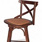 Banqueta Espanha Giratória Assento Rattan