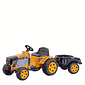 Trator Country Amarelo 6v com caçamba