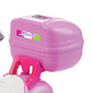 Moto Elétrica Sprint Turbo Pink Power 12V com capacete