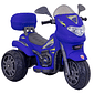 Moto Elétrica Sprint Turbo Azul Power 12v com capacete
