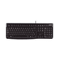 Teclado Logitech K120 com Fio USB ABNT2 Resistente à Respingos Digitação Silenciosa e Confortável 920-004423