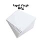 Papel Vergê 180g Texturizado A4 Branco 50 Folhas Masterprint Papel Vergê 180g Texturizado A4 Branco 50 Folhas Masterprint