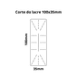 500 Lacres de Segurança 100x35mm 500 Lacres de Segurança 100x35mm