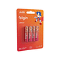 Pilha Zinco AAA c/ 4 unidades - 1,5v - Elgin Pilha Zinco AAA c/ 4 unidades - 1,5v - Elgin