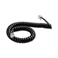 Cabo Espiral para Telefone RJ11 Preto 2M - MXT Cabo Espiral para Telefone RJ11 Preto 2M - MXT