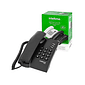 Telefone com Fio Intelbras Pleno Preto Resistente Prático com Flash Rediscar Mutagem Campainha
