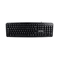 Teclado office ABNT 2 preto, USB, Digitação silenciosa, Hoopson TPC-058