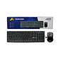Combo Wireless Teclado + Mouse Sem Fio 2.4Ghz Monocron Preto MN5239 / MN4W310