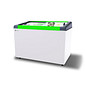 CONGELADOR FREEZER EXPOSITOR VITRINE NEW SLIM 350 BIVOLT VCC VERDE CAP EQUIV 400 LT