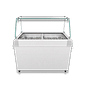 VITRINE EXPOSITORA GELATO NEW SLIM 450 BRANCO – 460 LITROS BIVOLT