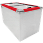 CONGELADOR FREEZER EXPOSITOR VITRINE ECO 450 .E. VERMELHO CAP EQUIV 430 LT