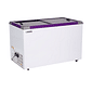 CONGELADOR FREEZER EXPOSITOR VITRINE ECO 350 .E. PURPURA CAP EQUIV 380 LT