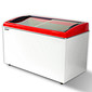 CONGELADOR FREEZER EXPOSITOR VITRINE SHOW SC 424 VERMELHO CAP EQUIV 460 LT - SLIM