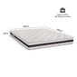 Colchão Queen Espuma D45 Max Saúde Premium 158x198x24 - Reconflex Colchão Queen Espuma D45 Max Saúde Premium 158x198x24 - Reconflex