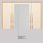Guarda-roupa Casal Domo 4 Portas com Espelho 157cm Demóbile - Cinam/Of
