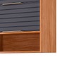 Armário Aéreo Esplendida 80 2 Portas 100% MDF MGM Móveis - Cina/Tit