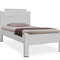 Cama Solteiro em MDF Paris Branco - Gabrielli Móveis Cama Solteiro em MDF Paris Branco - Gabrielli Móveis