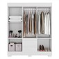 Guarda-Roupa Maya 6 Portas Branco - Acp Móveis