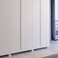 Guarda-roupa Dakota 6 Portas Duplex Casal 100% MDF 273cm - Branco