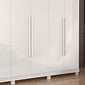 Guarda Roupa Casal Divine Plus 06 portas 100% MDF Branco - Bom Pastor Guarda Roupa Casal Divine Plus 06 portas 100% MDF Branco - Bom Pastor