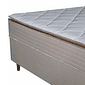 Conjunto Cama Box Casal Primore 138cm, EPS com Espuma D45 - Bom Pastor