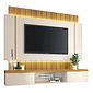 Painel para TV 55 Polegadas HB Móveis Illusion Off White/Cinamomo Painel para TV 55 Polegadas HB Móveis Illusion Off White/Cinamomo