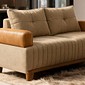Sofá 2 Lugares Siena 155cm Castor 9101/3025 - Bom Pastor