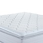 Conjunto Box Casal Bariloche Ice King 193cm Molas Ensacadas Espuma D33 com Pillow Top