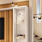 Estante Home  Titan 2.0 HB 4 Portas 200cm - Cinamomo/Off White