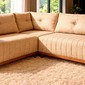 Sofá de Canto Sienna Plus 2 Lugares 177cm Bom Pastor - Bege