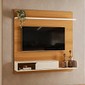 Painel para TV até 55 Polegadas Suspenso Evo 1.36 HB Móveis - Cinamomo/Off White Painel para TV até 55 Polegadas Suspenso Evo 1.36 HB Móveis - Cinamomo/Off White