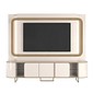 Home Atlanta 240cm Para TV 75 Polegadas Lukaliam - Off White Dourado