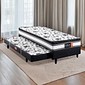 Cama Box Solteiro com Auxiliar Real 88x57cm Espuma D28 - Design Colchões