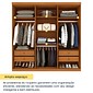 Guarda-Roupa Casal em MDF 6 Portas Tcil Móveis Joinville Cinamomo Guarda-Roupa Casal em MDF 6 Portas Tcil Móveis Joinville Cinamomo