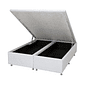 Base Bau Sommier Phys Courino Branco 158x198X39 Queen- Ortobom  Base Bau Sommier Phys Courino Branco 158x198X39 Queen- Ortobom